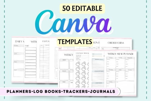 50 Editable Canva Templates for KDP Interiors: Your All-in-One Design Kit