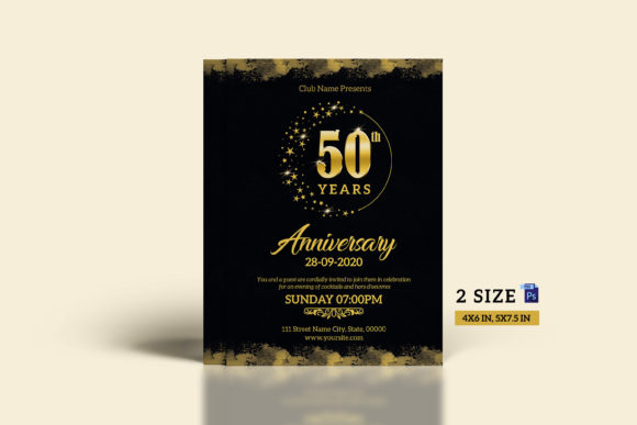 Anniversary Celebration Flyer: The Modern Design Template