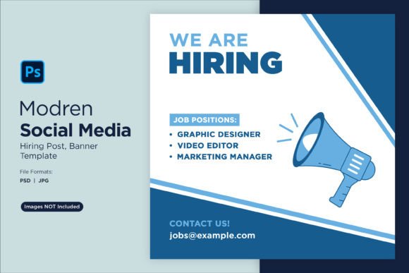 Attract Top Talent with a Polished Social Media Hiring Template