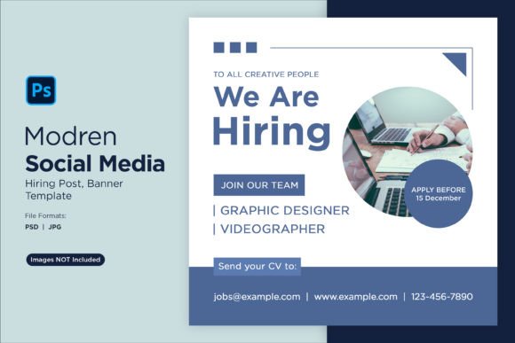 Attract Top Talent with a Polished We Are Hiring Social Media Post