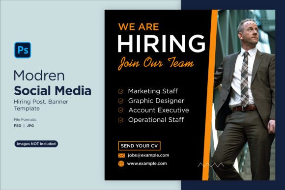 Attract Top Talent with a Professional Hiring Post Template