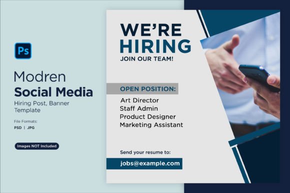 Attract Top Talent with a Professional Hiring Post Template