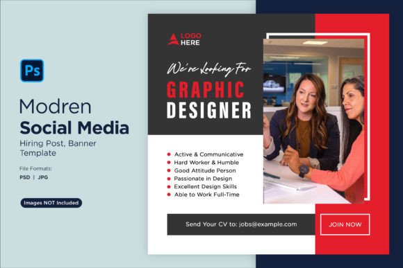 Attract Top Talent with This Hiring Social Media Template