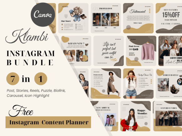 Canva Instagram Templates for Fashion: Elevate Your Brand