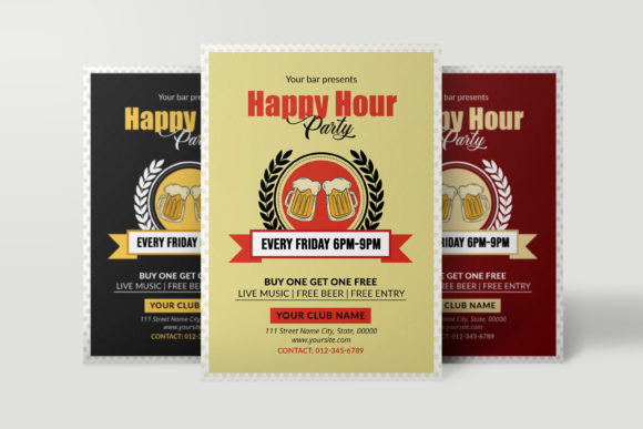 Happy Hour Party Flyer: Your Ultimate Template for Vibrant Events