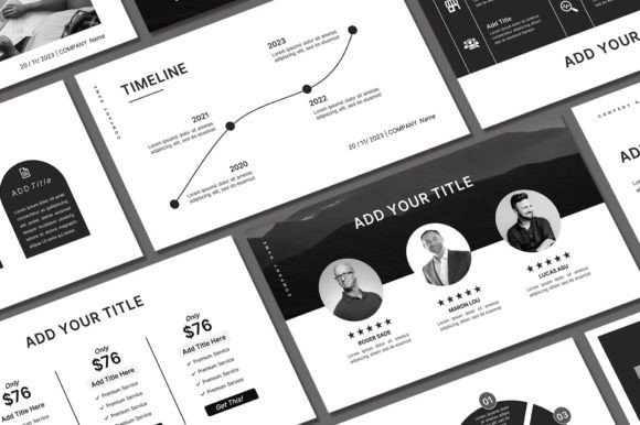 Monochrome Powerpoint Template: Your Secret Weapon for Professional Presentations