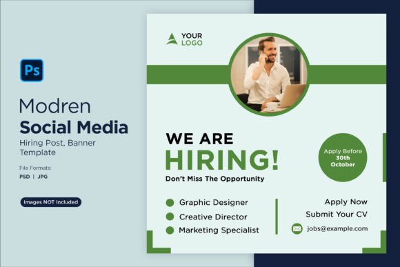 Streamline Your Recruitment with the Social Media Post 91 Template