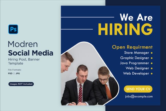Streamline Your Recruitment with We Are Hiring Social Media Post 06