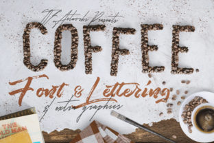 Warm Up Your Brand with Coffee Beans Font & Lettering