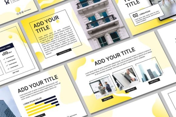 Yellow Powerpoint Presentation: A Bright Template for Bold Ideas